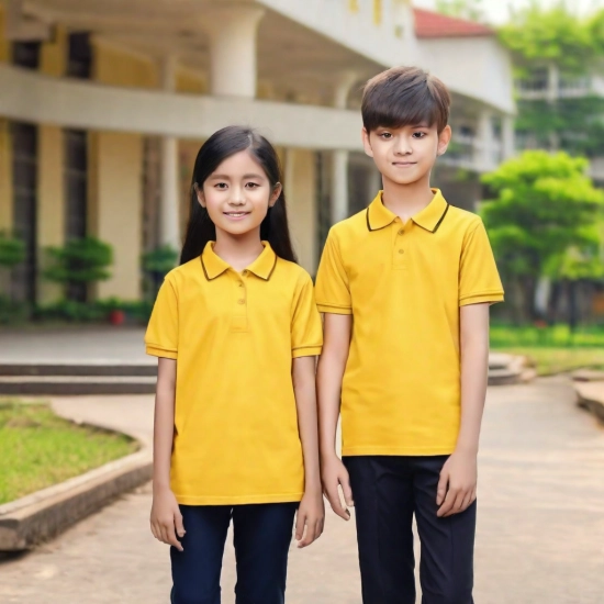 Custom School Polo Shirt Exporter In Bangladesh