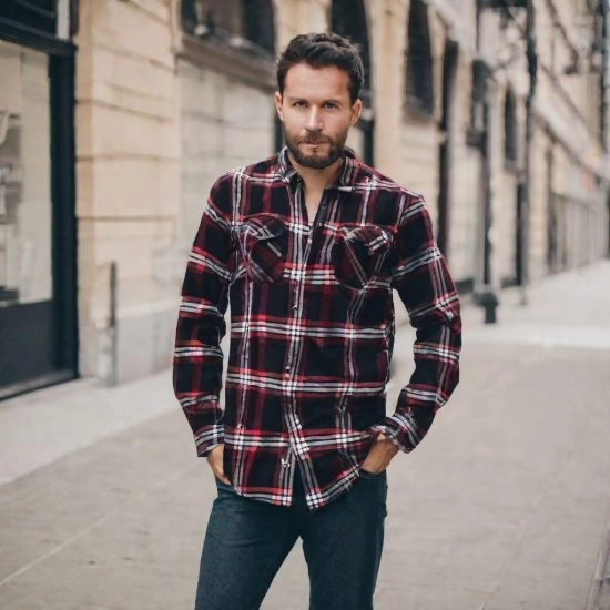 Men's Brushed Flannel Shirt Manufacturer Men's Brushed Flannel Shirt Manufacturer