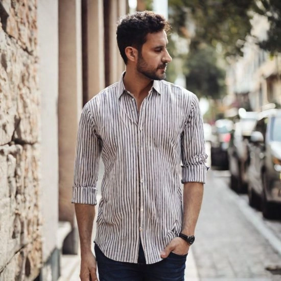 Men's Yarn Dyed Shirt Manufacturer